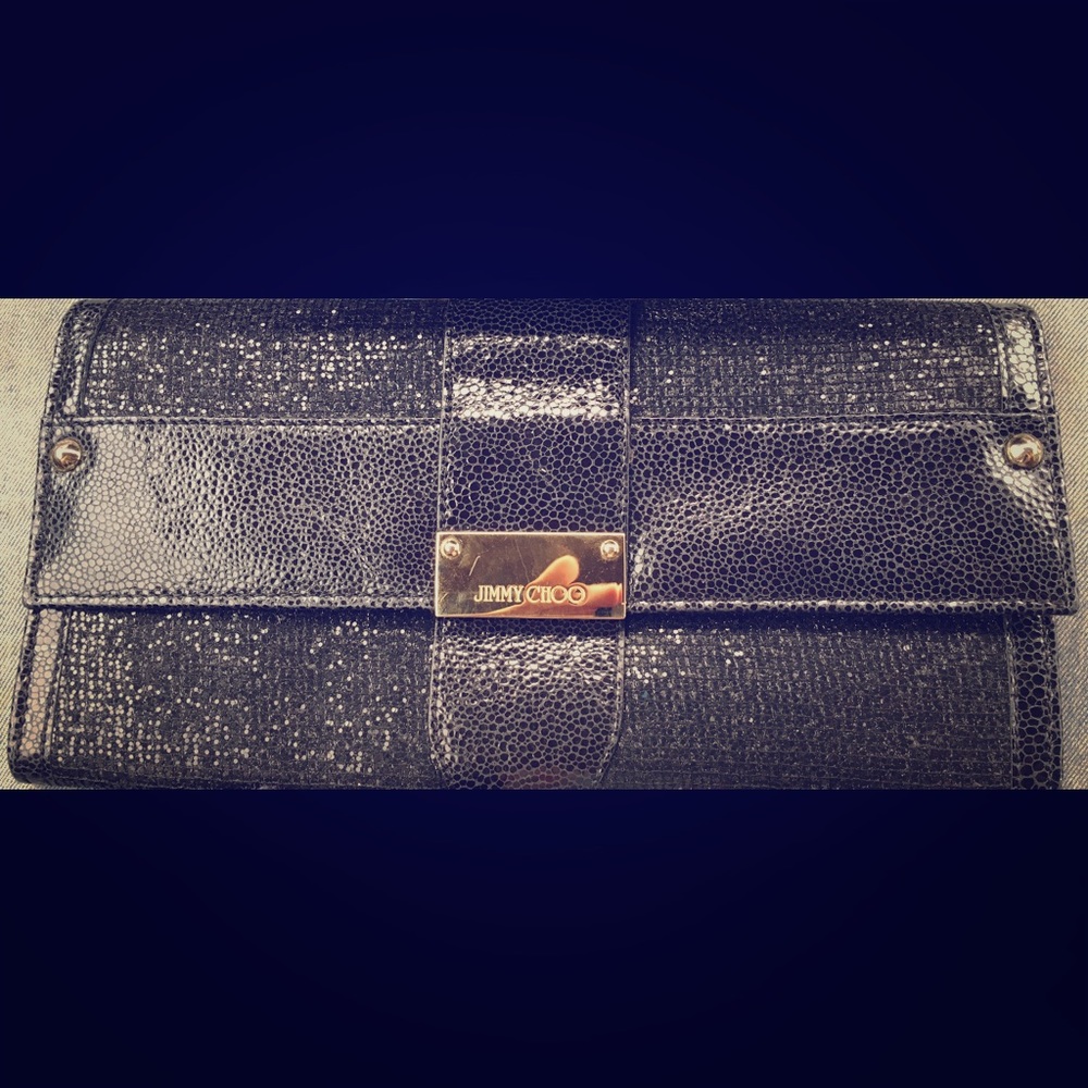 Authentic Jimmy Choo Clutch.